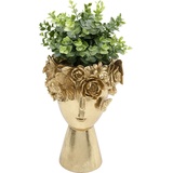 Kare Design Deko Vase Flowercrown, Gold, 20cm,