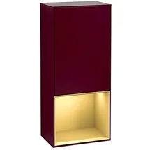 Villeroy & Boch Villeroy und Boch Finion Seitenschrank F550HFHB 41,8x93,6x27cm, rechts, Regal unten Gold matt, Peony Matt