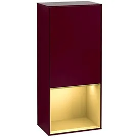 Villeroy & Boch Villeroy und Boch Finion Seitenschrank F550HFHB 41,8x93,6x27cm, rechts, Regal unten Gold matt, Peony Matt