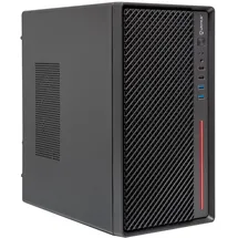 Unykach NUMEN 300 Pro, (ITX, mATX), PC Gehäuse, Rot, Schwarz