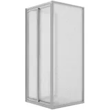 Idralite Duschkabine 90x100x90CM H185 Strukturglas h 185 mod. Clint 90x100x90 cm Öff. 90