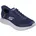 Go Walk Flex Navy And Grey Textile Synthetic 42
