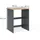Vicco Waschmaschinenschrank Viktor 68 x 88,2 cm Anthrazit/Goldkraft Eiche