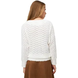 Zero Sweatshirt Wellenmuster Eggnog 36