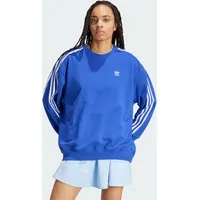 Adidas 3-Streifen Oversized Sweatshirt - Blue Bird - M