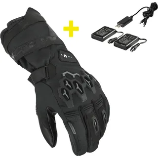 Macna Rafino RTX Kit, Handschuhe wasserdicht beheizbar - Schwarz - M