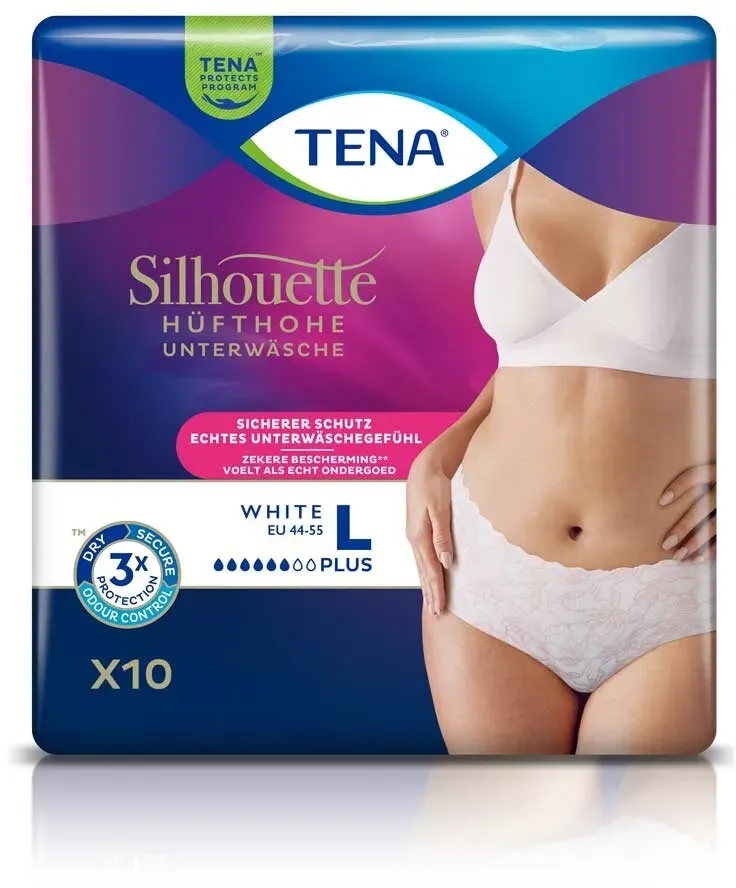 TENA Silhouette Plus L White, 20 Stück