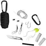 Mil-Tec Survival-Kit-16027602 Schwarz