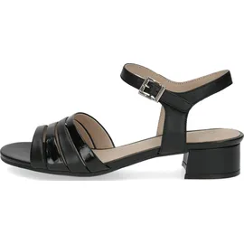 CAPRICE Women Sandals für Damen, schwarz, Größe 39 EU / 6 UK