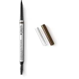 KIKO Milano Micro Precision automatischer Augenbrauenstift mit Bürste Farbton 03 Brunettes 0.05 g