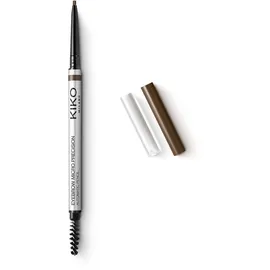 KIKO Milano Micro Precision automatischer Augenbrauenstift mit Bürste Farbton 03 Brunettes 0.05 g
