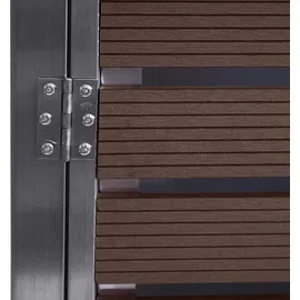 MCW Mülltonnenverkleidung K14 134 x 84 x 119 cm walnuss