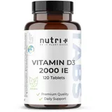 Nutri + Vitamin D3 Tabletten 2000 IE 120 St.