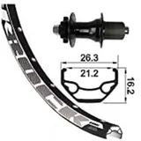 XLC H-Rad 26x1.9 RW-A07 6-Loch..sz TA 12 32L,