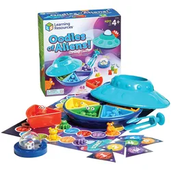 Learning Resources Sortierset mit Raumschiff, mehrfarbig