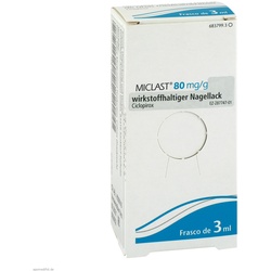 Miclast 80 mg/g wirkstoffhaltiger Nagellack 3 ml