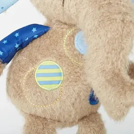 Sigikid Patchwork Sweety Elefant 30 cm Blau