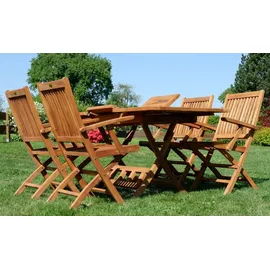 ASS Altenburger Teak Set 5-tlg. Braun