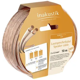 in-akustik Star Lautsprecherkabel 2x 2,5mm² Ring 10m