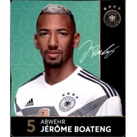 5 - Jerome Boateng - REWE WM18 Sammelkarte