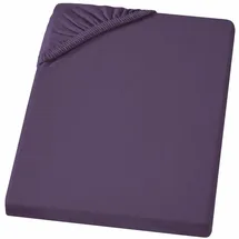 Carpe Sonno Spannbettlaken Jersey 90 x 200 - 100 x 200 - 140 x 200 - 160 x 200 - 180 x 200 - 200 x 200 cm lila