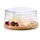 Continenta Käseglocke 2-tlg. Ø 26,5 cm Holz und Glas