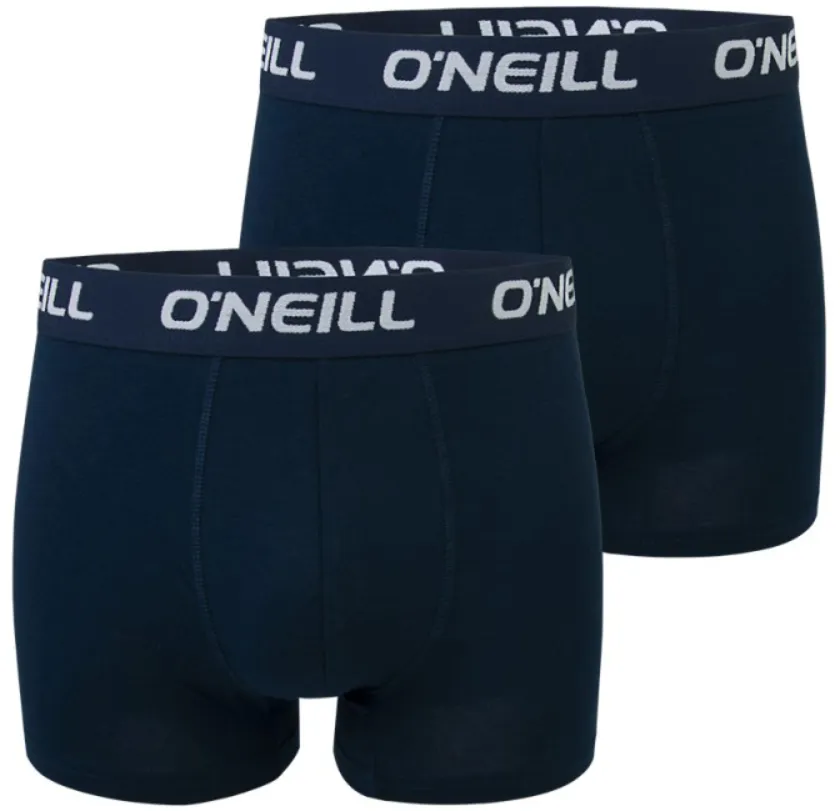 O'Neill Herren Boxershort Plain 2er Pack Marine Marine XXL