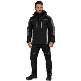 Leibwächter Winter-Softshelljacke Flex-Line Gr. M schwarz/grau