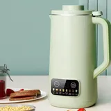 Mini Sojadrinkbereiter 800ml, 304 Edelstahl, 8 Funktionen Kompakt Smoothie Maker, Automatik, Timer, Magnetischer Becherdeckel, Mixer für 1-2 Personen