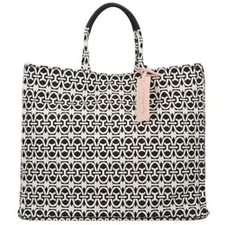 Coccinelle Never Without Bag Monogra Shopper Tasche 41 cm multi.noir-noir