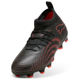Puma Future 9 Match AG/FG Kinder schwarz/glowing red/strong gray 32