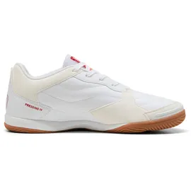 Puma PRESSING IV Fußballschuh für Halle und Straße weiß 42 EU