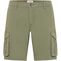 !Solid Cargoshorts SOLID "Cargoshorts SDKarim", Herren, Gr. 3XL, N-Gr, grün (dusty olive), Obermaterial: 99% Baumwolle CO. 1% Elasthan EL., Hosen