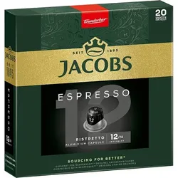 Kraft Foods Jacobs Kapsel Espresso ristretto, 20 Stück 8711000377505 Kraft Foods