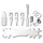 Aircraft Farbspritzpistole HVLP-2 PRO