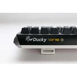 Ducky One 3 Classic TKL - Tastatur, RGB MX SPEED RGB Silver, USB, US (DKON2187ST-PUSPDCLAWSC1)