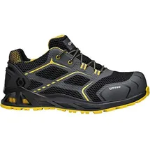 BASE Protection Herren K-snelheid: sicherheitsschuhe, Schwarz Gelb, 43 EU