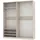 marmex möbel TRES Set K Kleiderschrank 100x50x200 beige