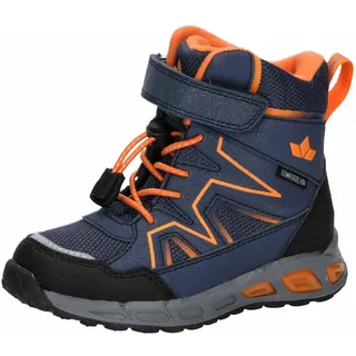 LICO Jungen Unisex Kinder Snow V Blinky Blinkstiefel, Marine/Orange, 30 EU