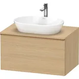 Duravit Waschtischunterschrank wandhängend „D-Neo“ 80 × 45,9 × 55 cm in Eiche Natur