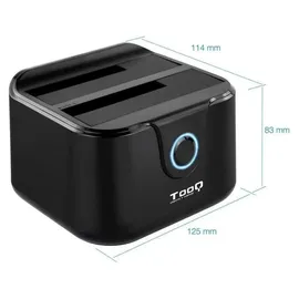 TooQ TQDS-802B - Dockingstation USB 3.0 Schwarz
