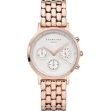 Rosefield Damen Uhr NWG-N91 The Gabby Weiß Roségold -