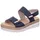 remonte Keilsandalette Damen Blau 39