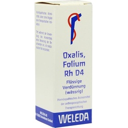 Oxalis Folium Rh D 4 20 ML