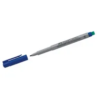 Faber-Castell Mal-Set Multimark Marker, Dokumentenecht, M blau 10 Stück