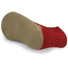 Glerups Boots Ledersohle in Rot 37