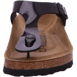 Birkenstock Gizeh Birko-Flor Lack schwarz lack 38