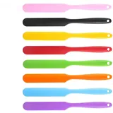 1 x flexibler Antihaft-Silikon-Spatel für Epoxid-Backen, Kochen, leicht zu reinigender Schaber, Pinsel, Löffel, Rührstäbchen