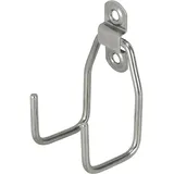 Vormann Garderobenhaken Universalhalter 52 x 55 x 4,8 mm Silber