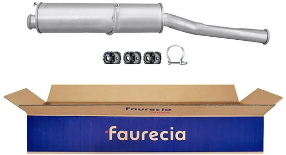 HELLA Endschalldämpfer 8ld366027701 hinten für Citroën/Peugeot